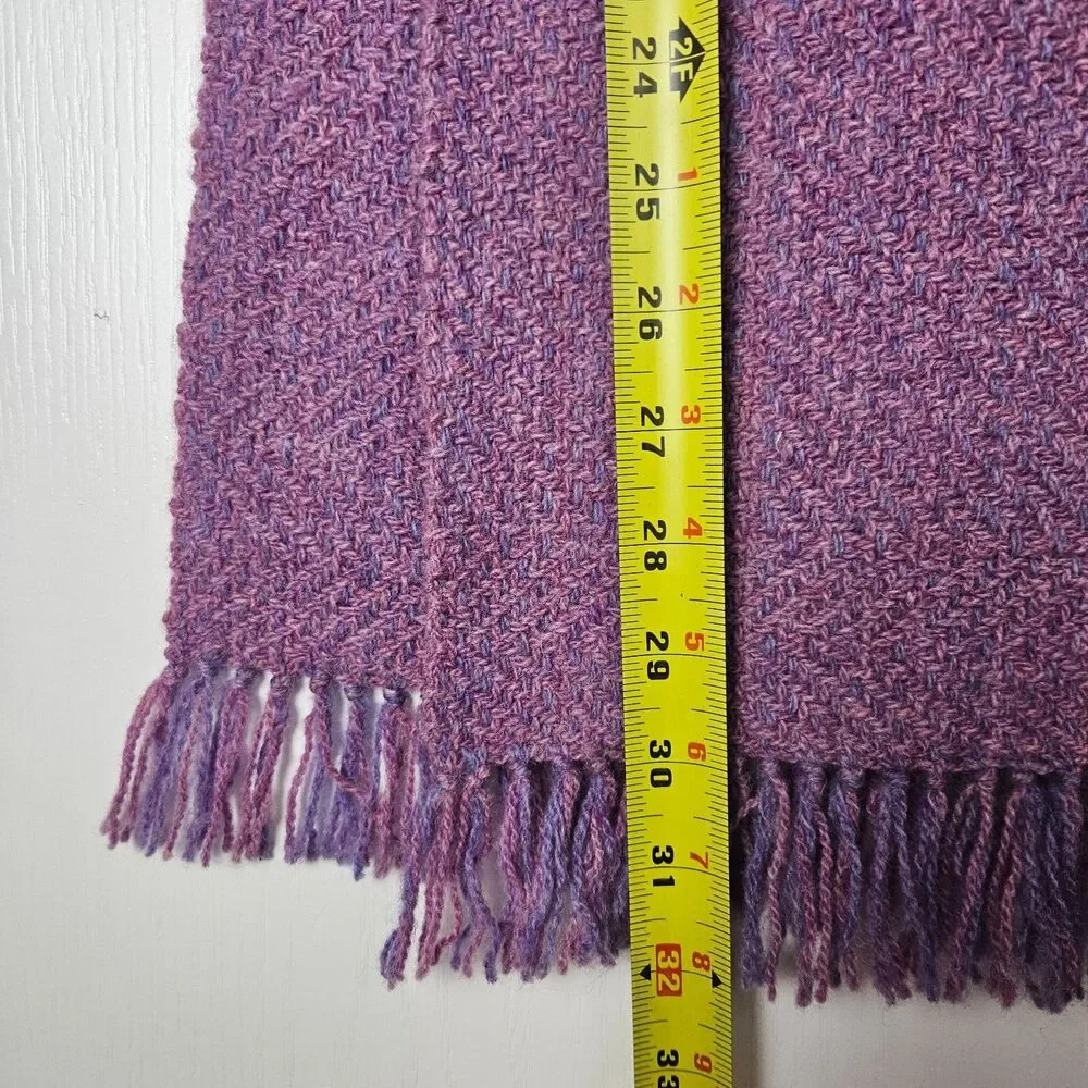 Corkums Island Weaving Wooly Scarf Nova Scotia Artisan Crafted in the USA